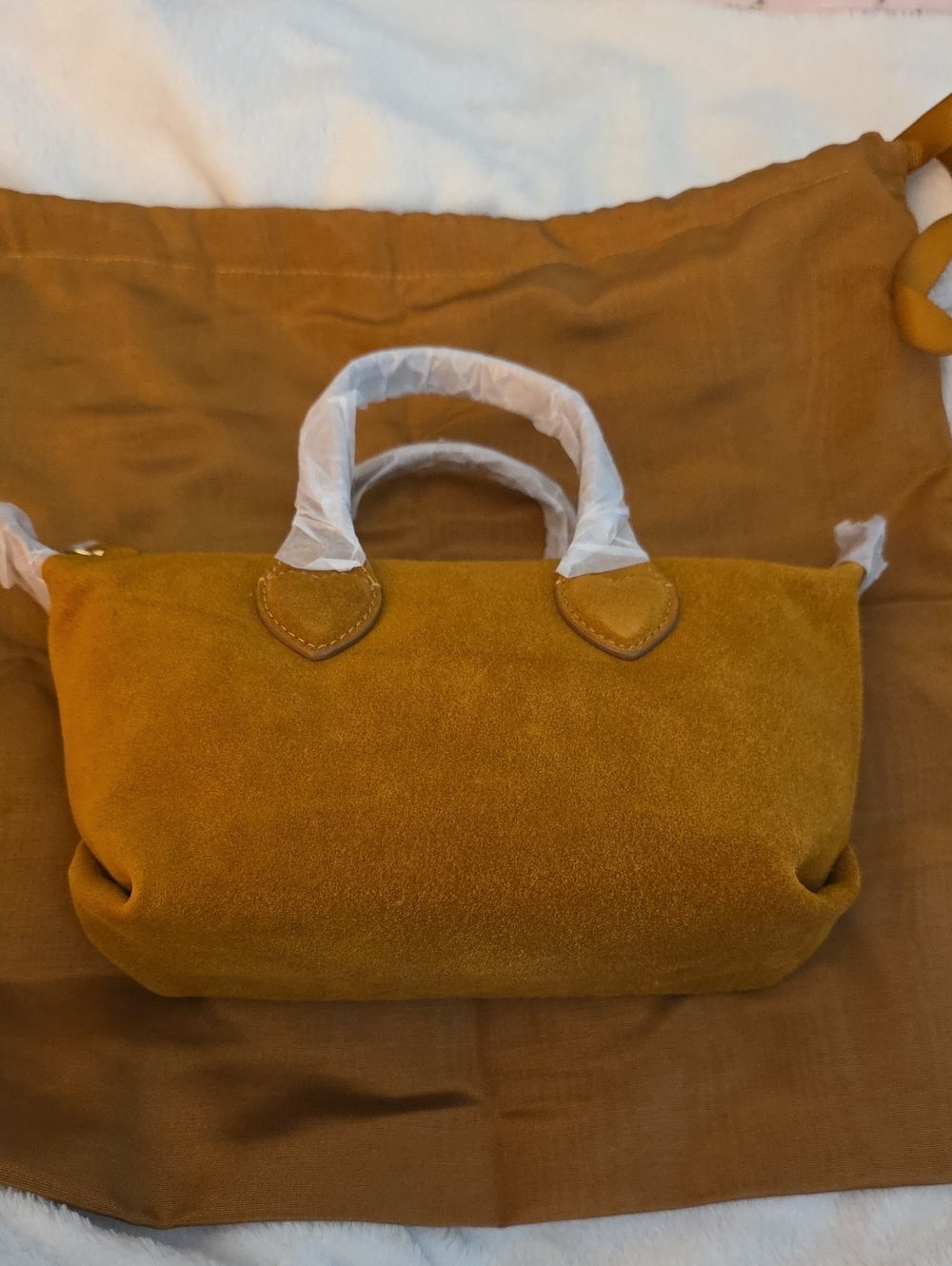 Stoney Clover Maple Suede Pittsford Crossbody 19 NWT